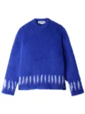 Sunnei round-neck sweater - Blue