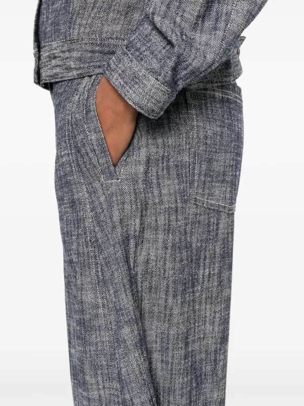【関税込み】Henrik Vibskov ネイビー Post ジーンズ Henrik Vibskov Post Jeans | Blue | FARFETCH GE