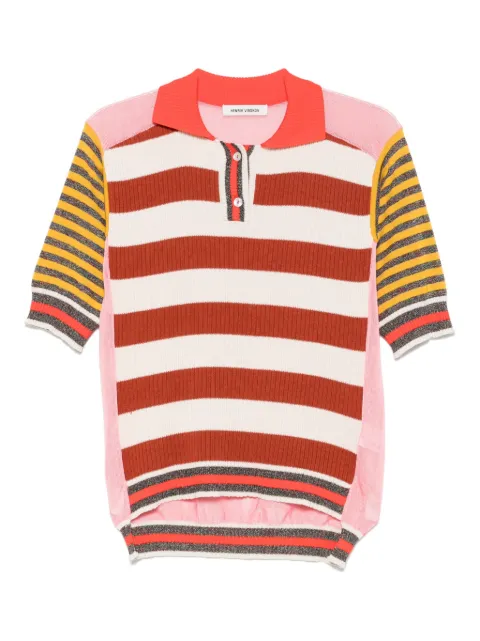 Henrik Vibskov striped polo top
