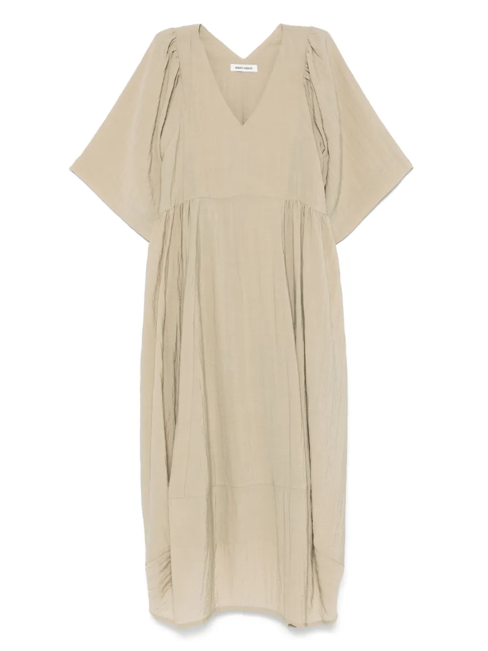 Henrik Vibskov Midi-jurk Beige