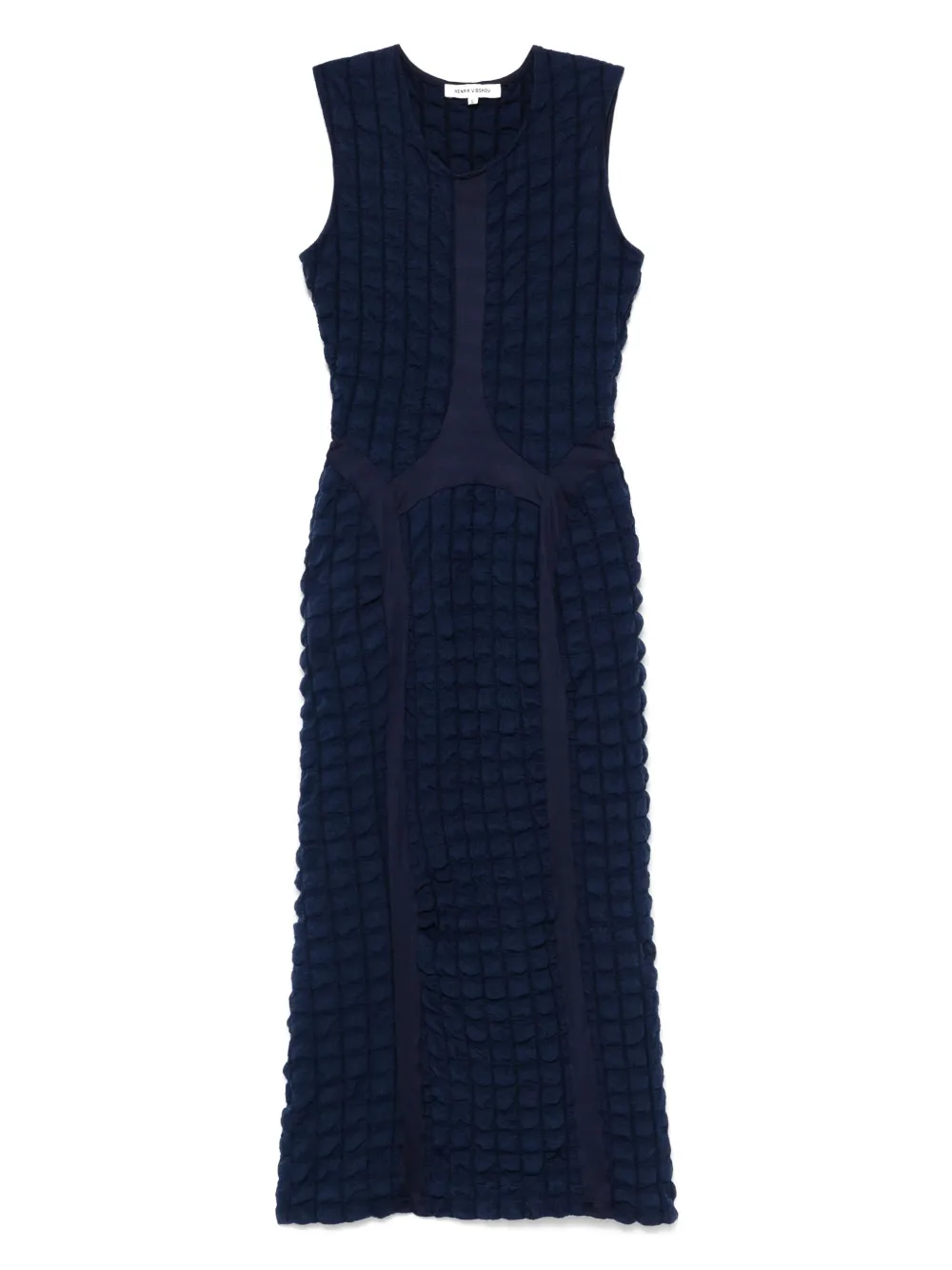 Henrik Vibskov Midi-jurk met strikdetail Blauw