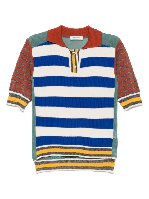 Henrik Vibskov colour-block polo shirt