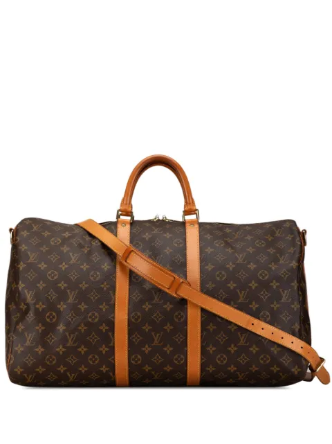 Louis Vuitton Pre-Owned 1996 Monogram Keepall Bandouliere 55 travel bag WOMEN