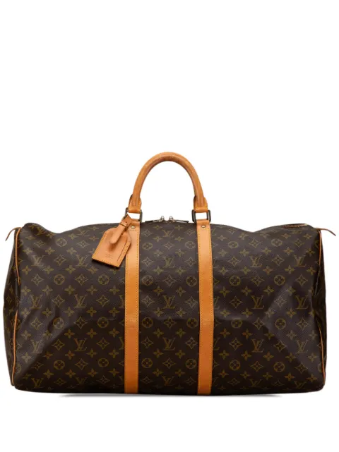 Louis Vuitton Pre-Owned 1980s Monogram Keepall 55 travel bag WOMEN