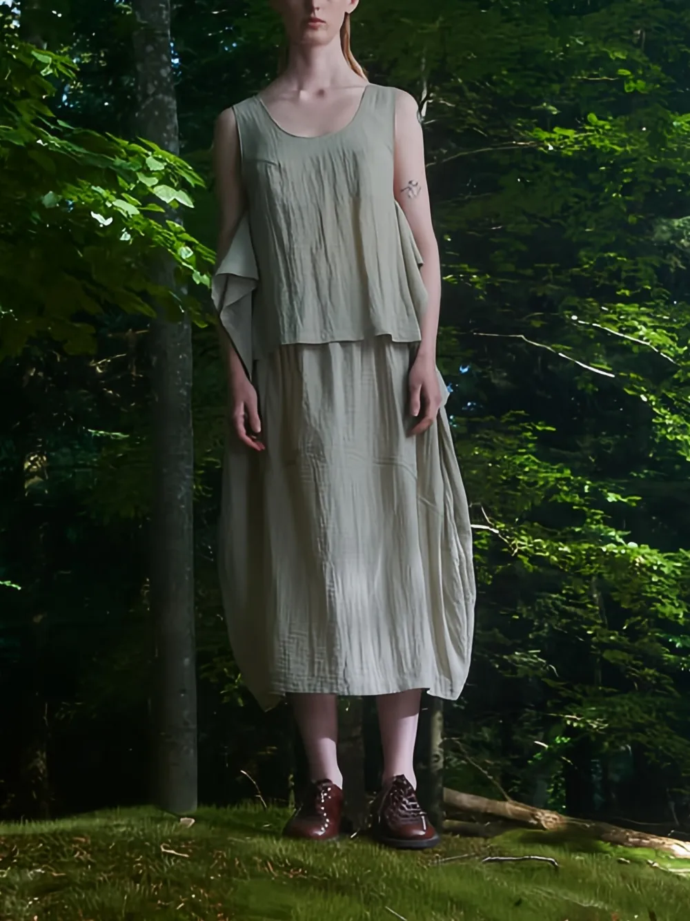 Henrik Vibskov ruffled asymmetric blouse | Blouses | Image 2
