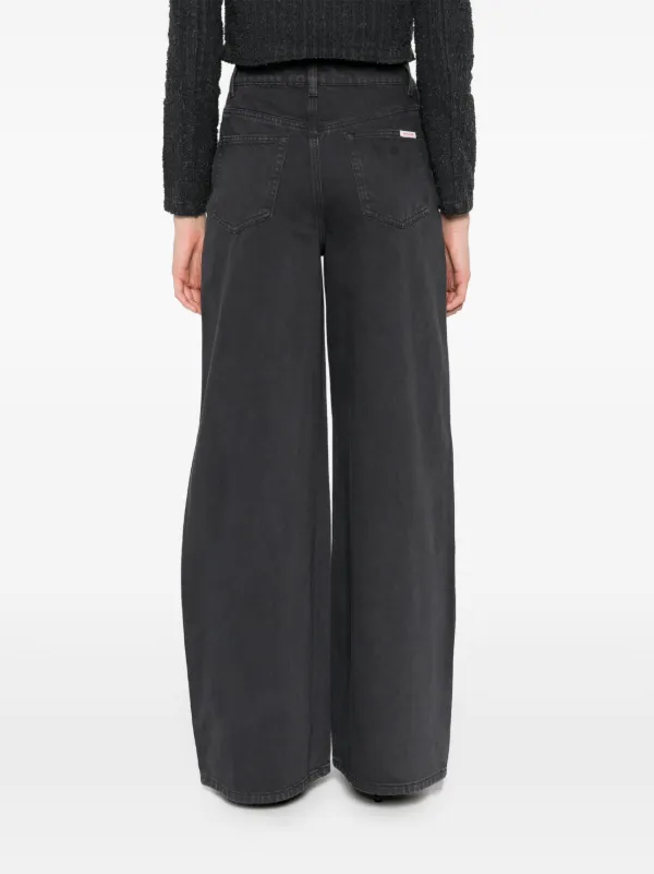 Self-Portrait bow-motif Jeans | Grey | FARFETCH ID