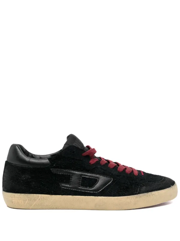 【完売必至】DIESEL S Leroji スニーカー Men's S-Leroji Low-Distressed sneakers in leather and suede