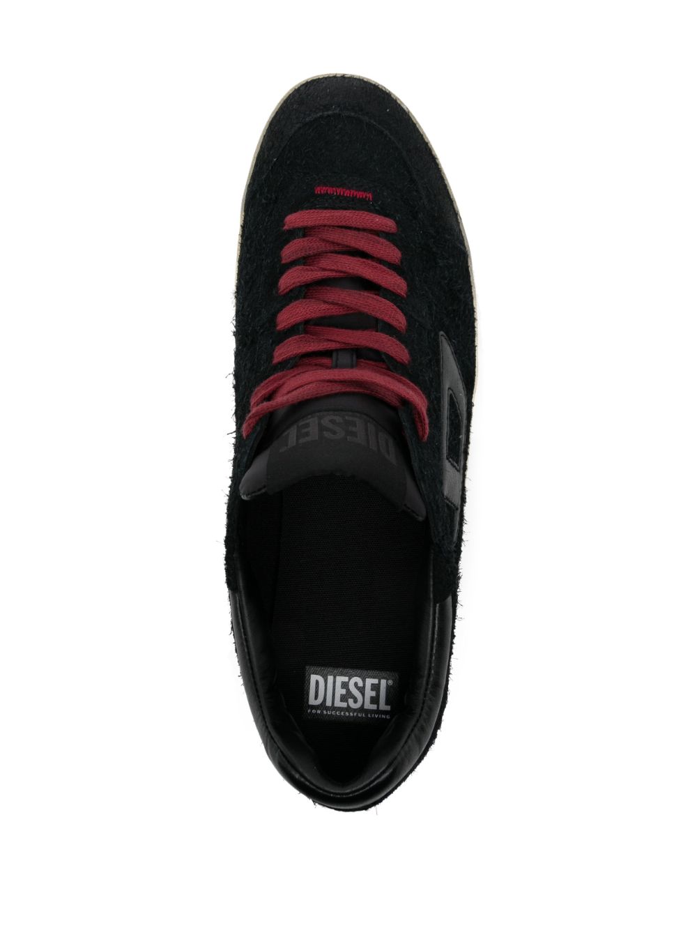 Diesel S-Leroji-Distressed sneakers Red