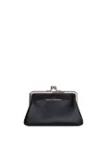 Comme Des Garçons Wallet kiss-clasp purse - Black