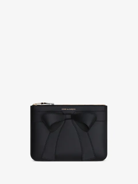 Comme Des Garçons Wallet Big Bow Serie Clutch