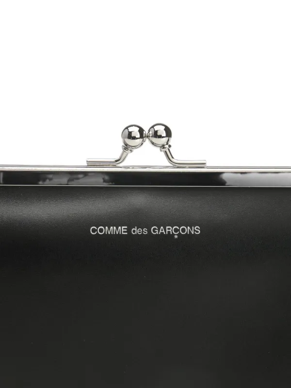 小物 Wallet COMME des GARCONS KISS CLASP S Comme Des Garçons Wallet kiss-clasp Purse | Black | FARFETCH
