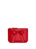 Comme Des Garçons Wallet Big Bow purse - Red