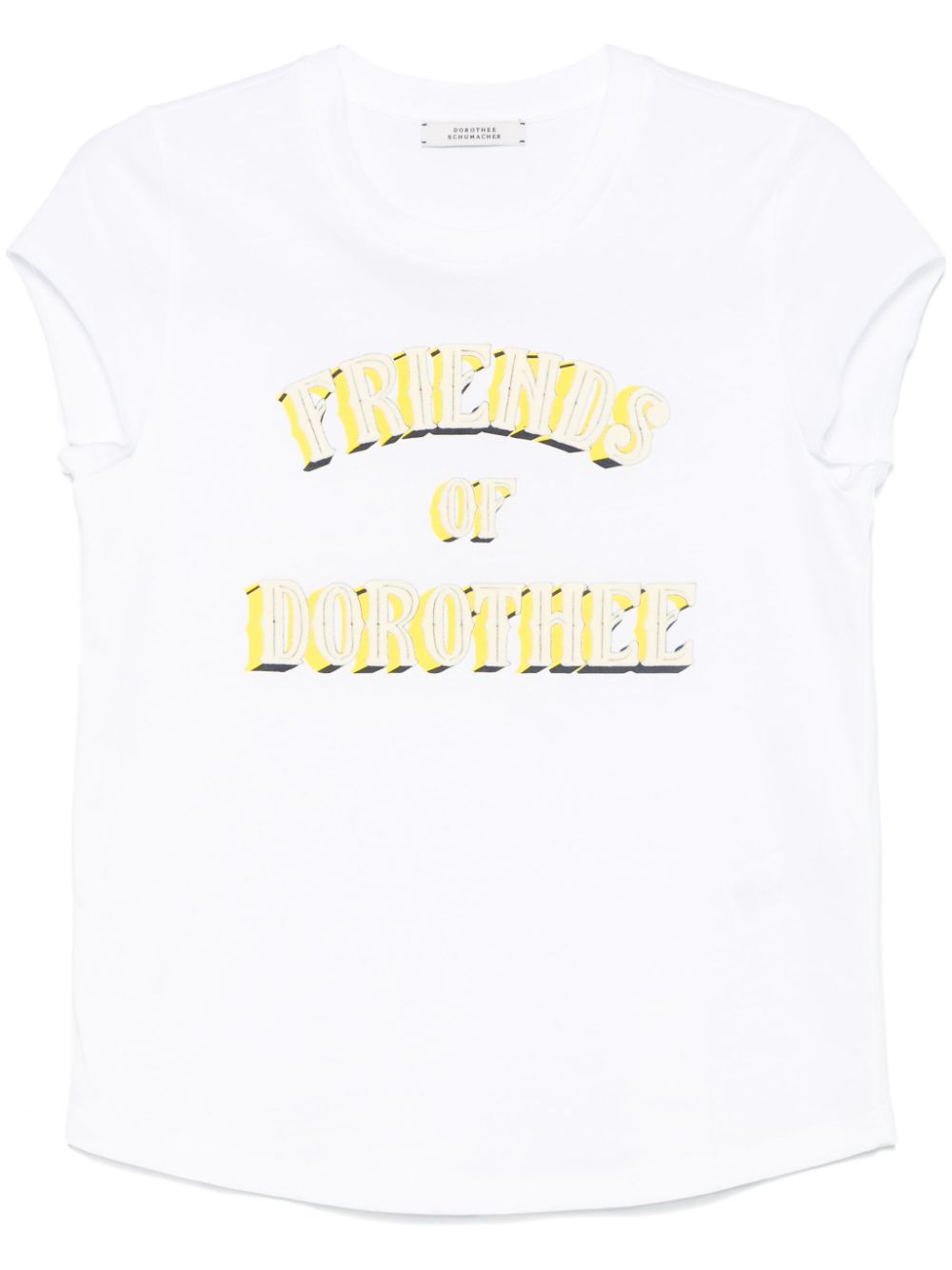 Dorothee Schumacher Friends of Dorothee T-shirt Wit