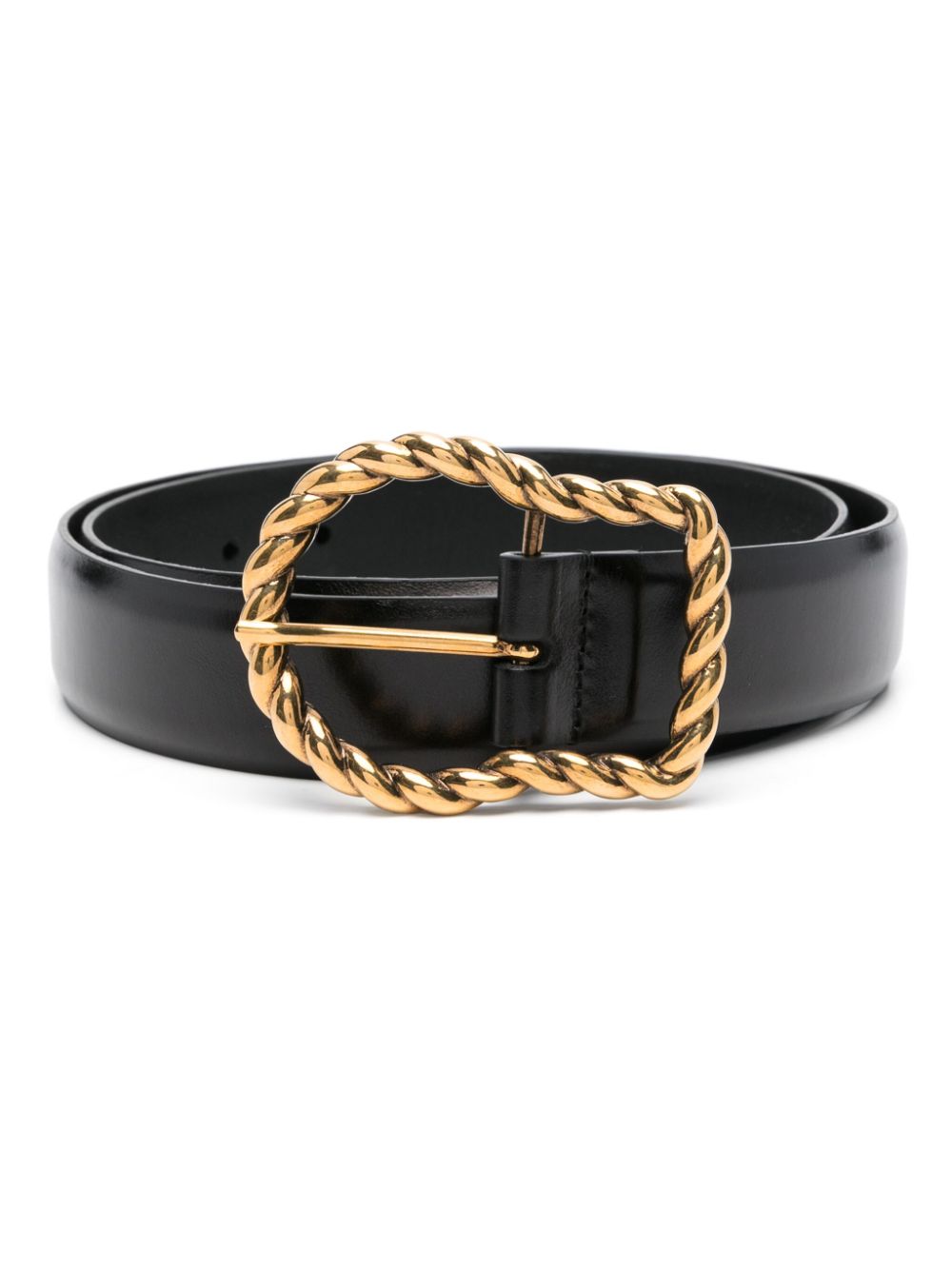 Dorothee Schumacher Twisted Signature belt - Black