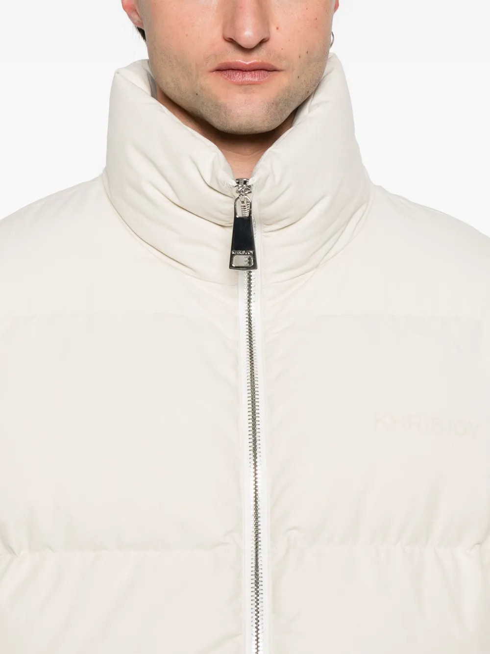 Khrisjoy Gewatteerd jack Beige