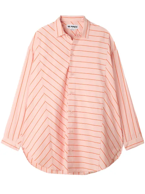 Sunnei striped shirt 