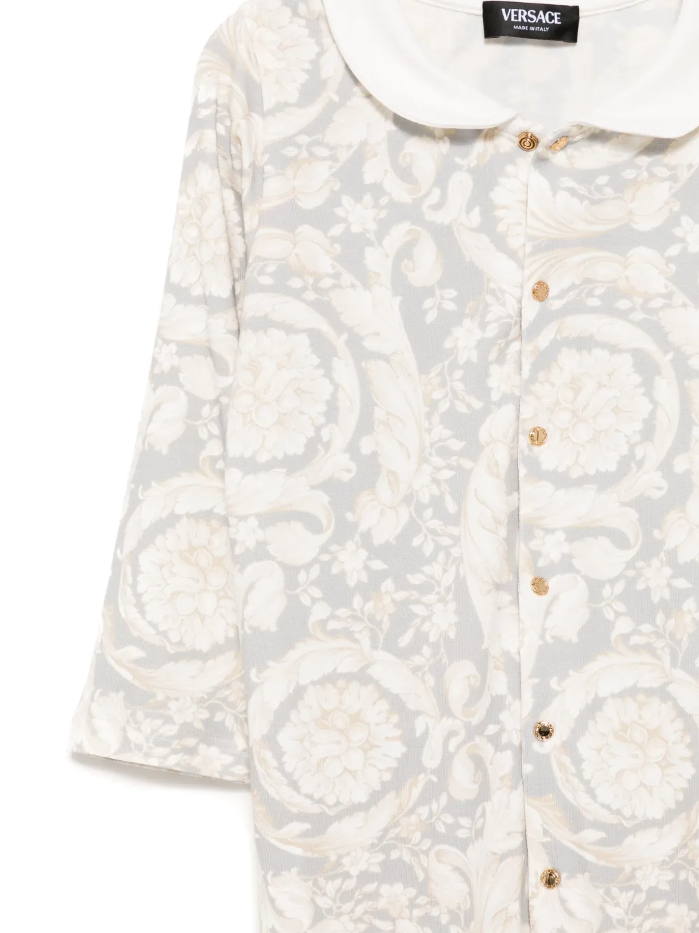 Shop Versace Graphic-print Tracksuit Set In Neutrals