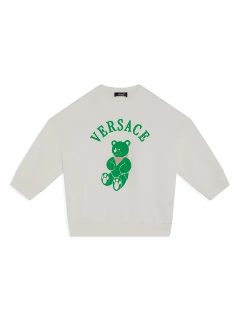 Versace Kids logo-print sweatshirt