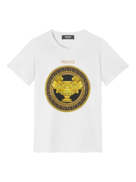 Versace Kids logo cotton t-shirt