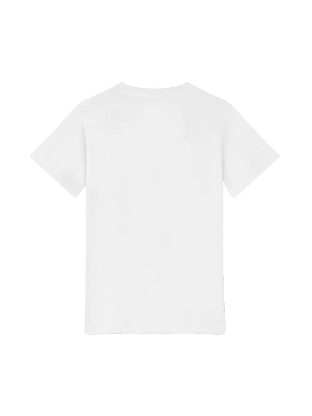 Versace Kids Katoenen T-shirt met logo Wit