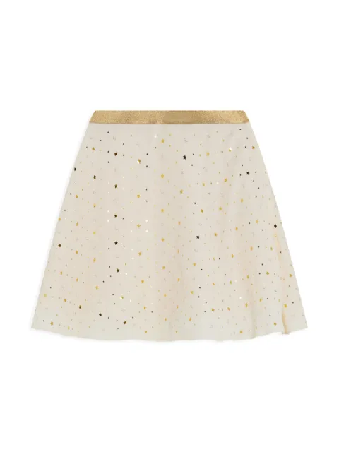 Versace Kids Saia com estampa de estrela