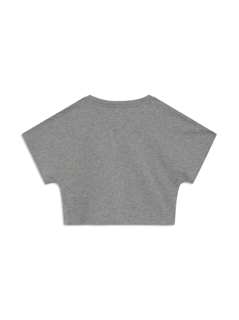 Versace Kids logo-embroidered T-shirt - Grey