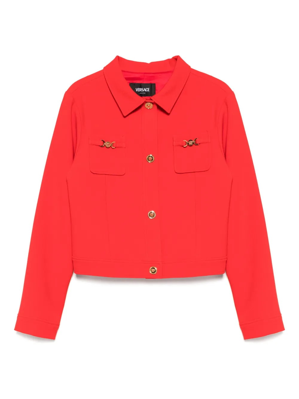 Versace Kids Shirtjack met lange mouwen Rood