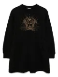 Versace Kids crew-neck dress - Black