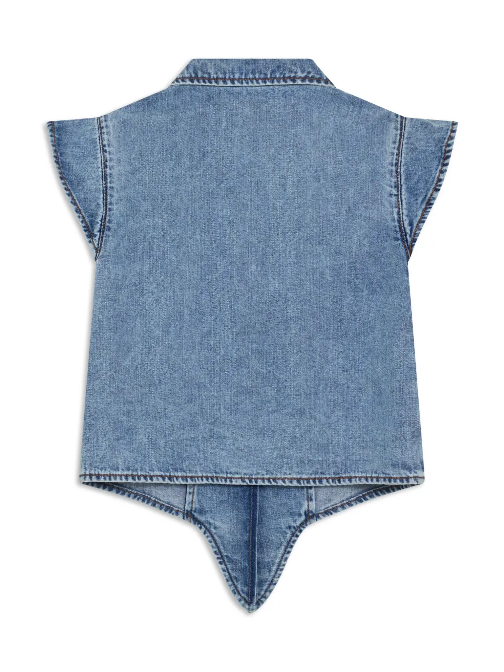 Versace Kids Spijkershirt Blauw