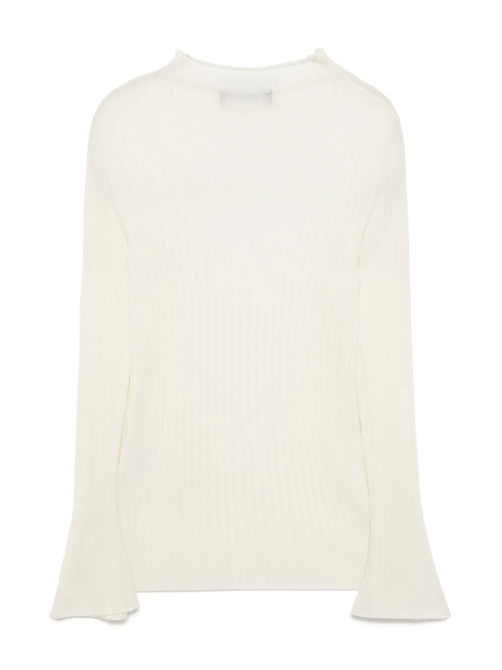 Versace Kids Geribbelde trui Beige