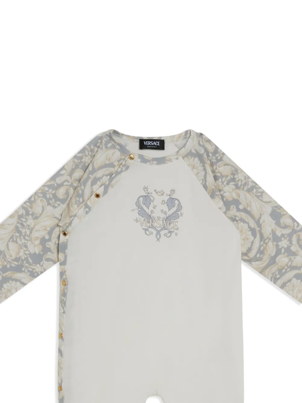 Versace Kids Barocco pyjama Wit