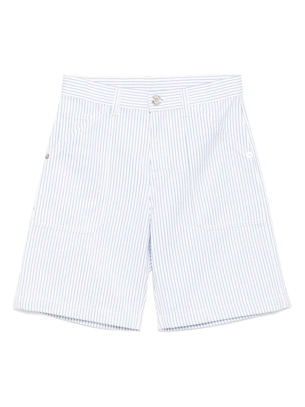 Versace Kids striped shorts Wit