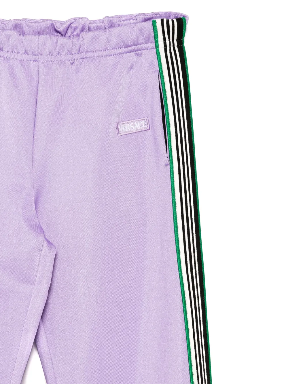 Versace Kids Regular-fit broek Paars
