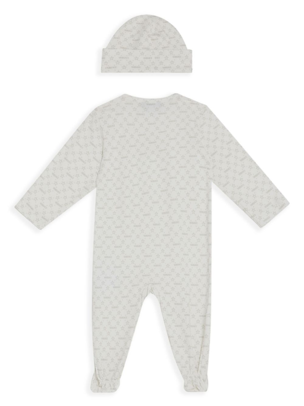 Versace Kids star-print pyjamas - Neutrals