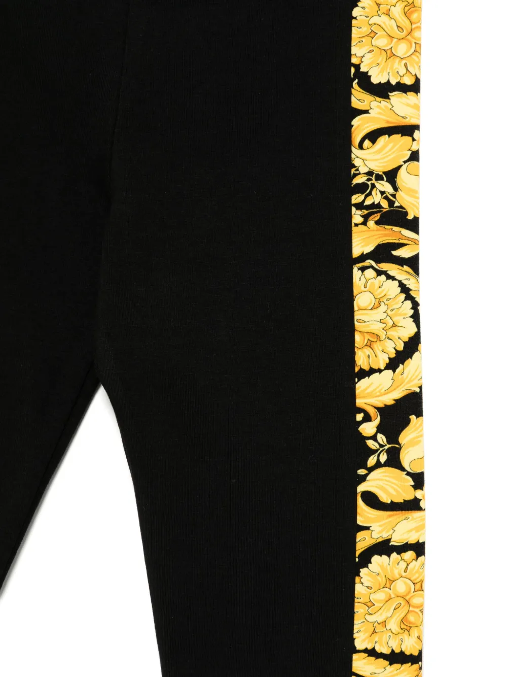 Versace Kids Legging met print Zwart