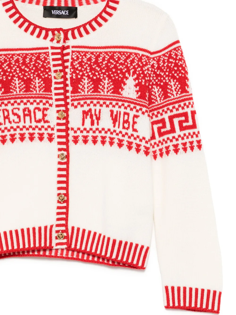 Versace Kids Cardigan in lana vergine | Top | Image 3
