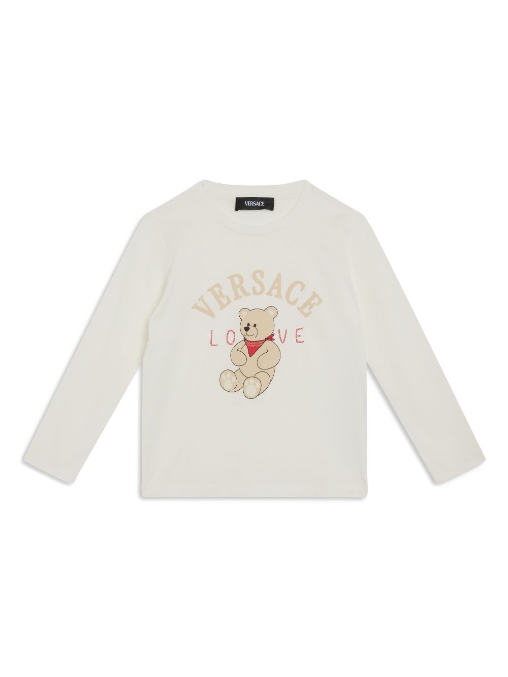 Versace Kids Love Teddy T-shirts - White