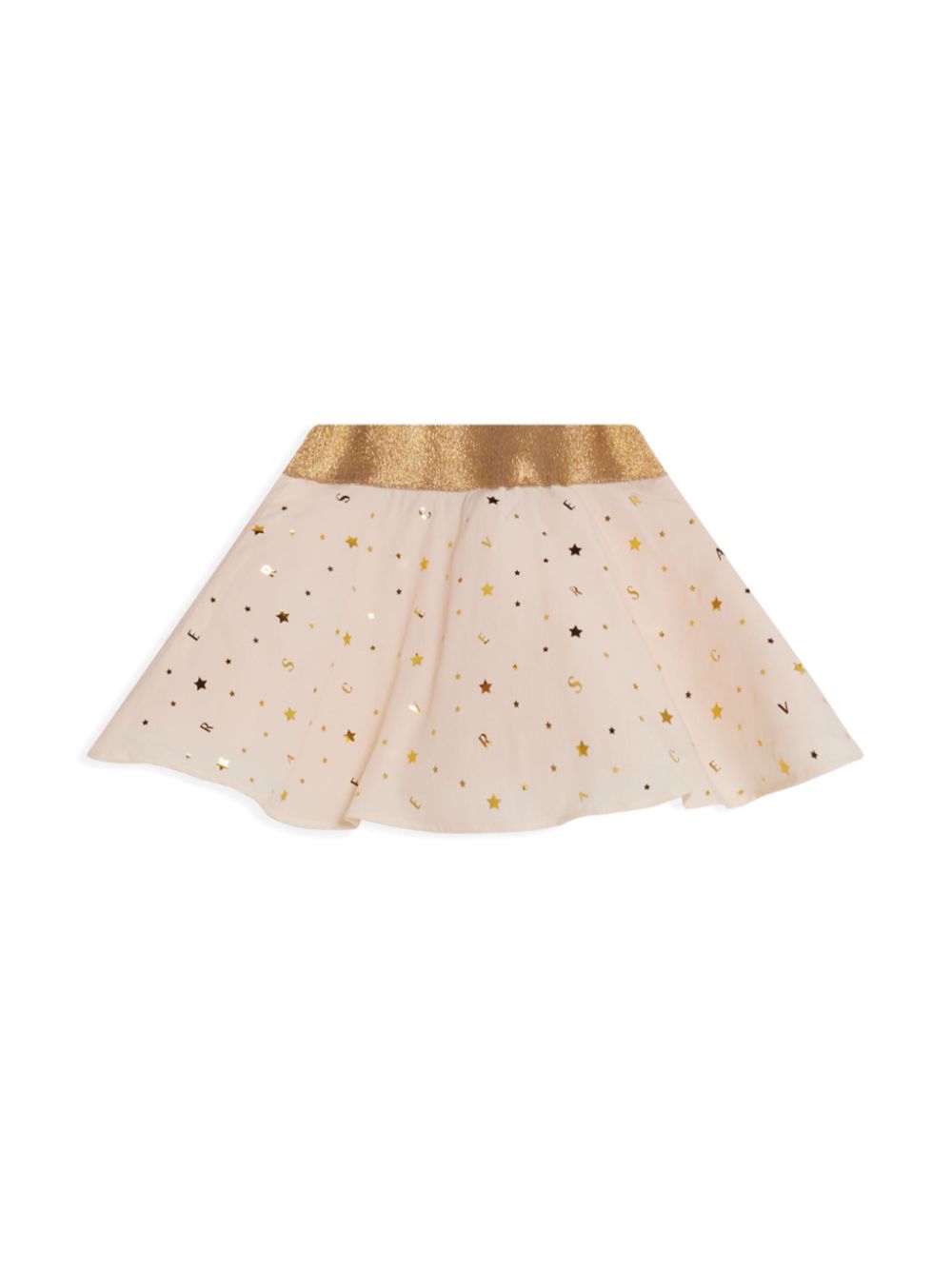 Versace Kids star-print skirt - Neutrals