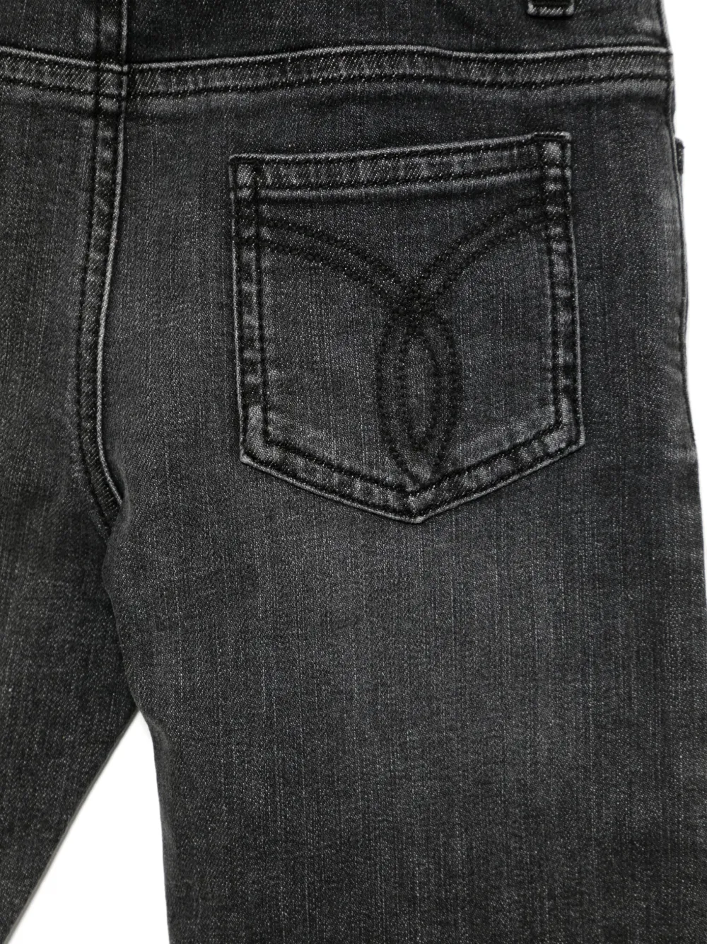 Versace Kids Straight jeans Grijs