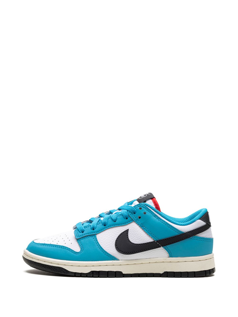 Nike Dunk Low Next Nature "N7 Dark Turquoise" sneakers Zwart