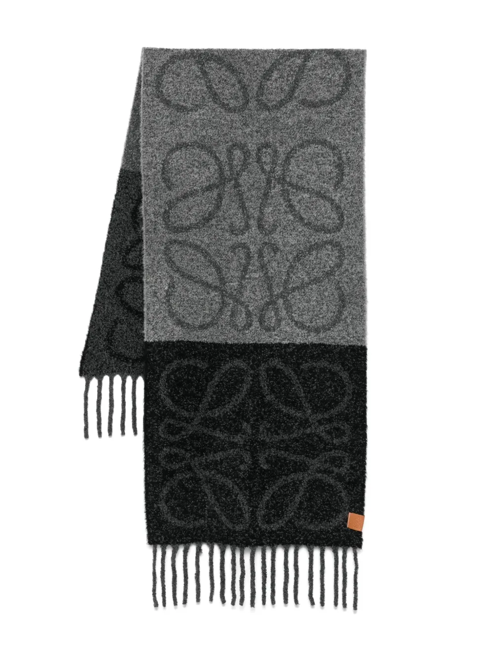 LOEWE Anagram scarf | Grey | Image 1