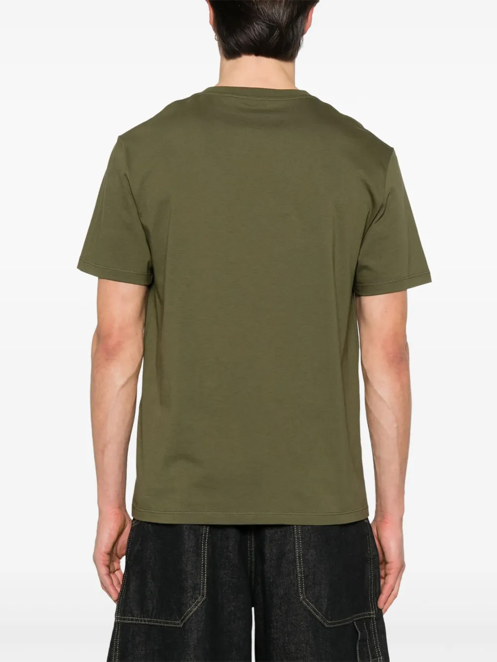 LOEWE T-shirt met borduurwerk Groen
