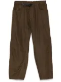 and Wander high count cloth wide pants - Brown
