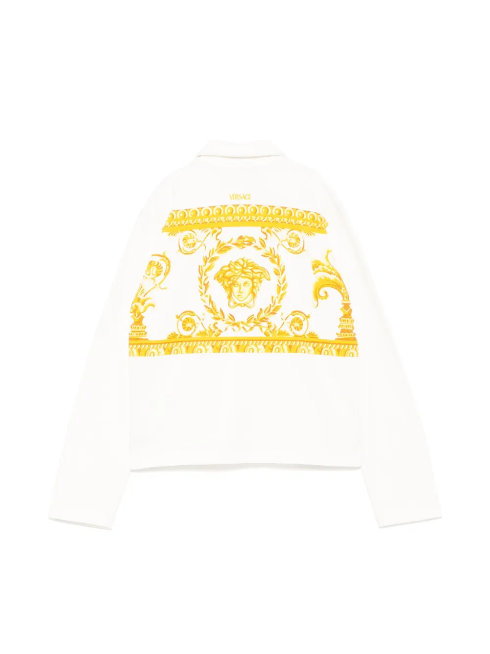 Versace Kids zip-up cotton sweatshirt | Boys Hoodies & Sweatshirts | Image 2