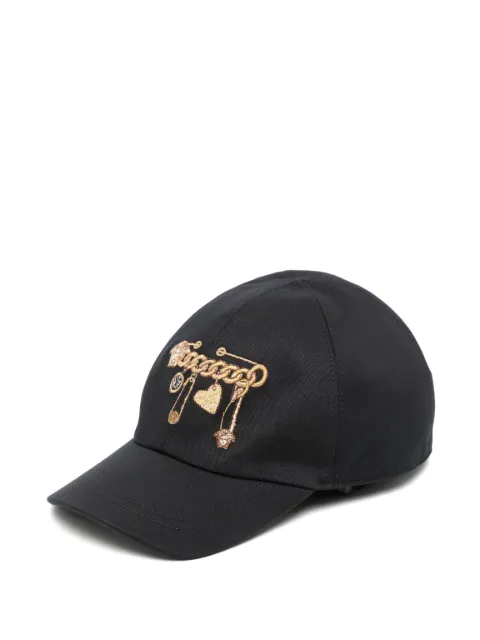 Versace Kids Safety pin Kids baseball cap