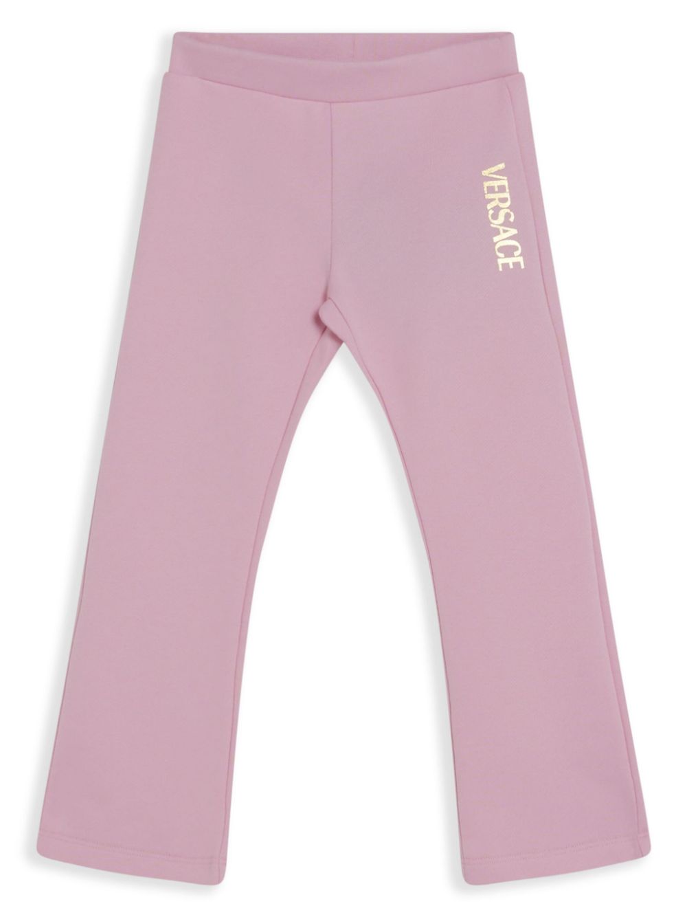 Versace Kids logo-print track pants - Pink