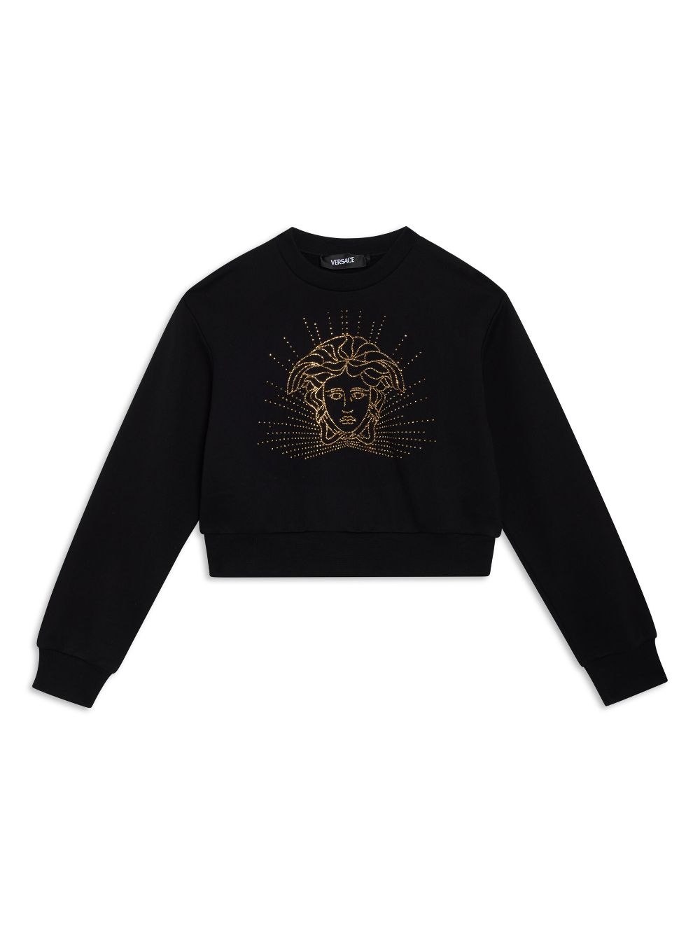 Versace Kids Medusa Head sweatshirt - Black