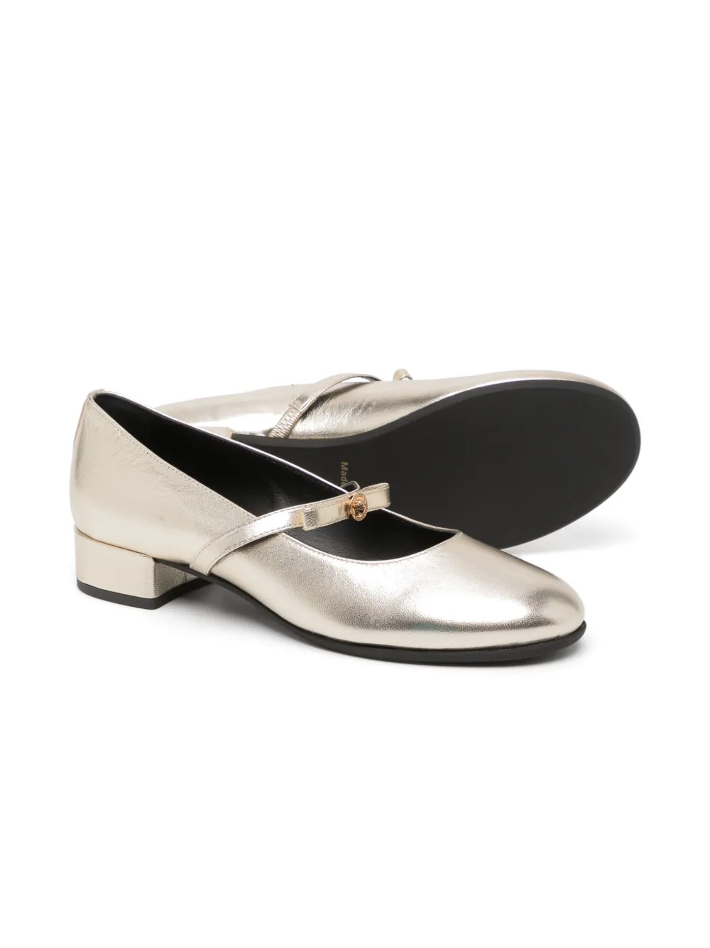 Versace Kids Gianni ballerina's Goud