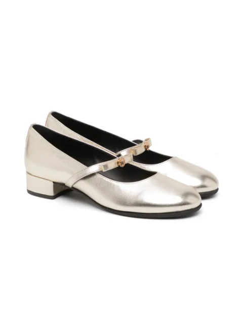Versace Kids Gianni ballerina shoes