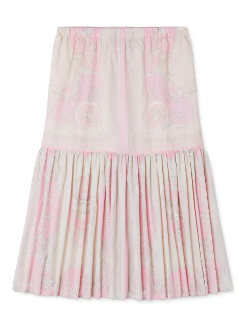 Versace Kids printed skirt